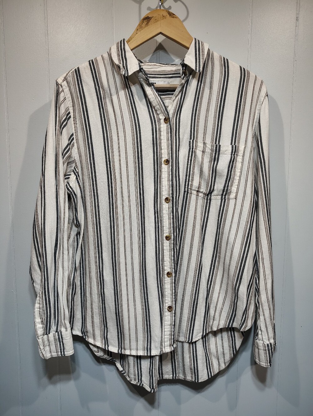SONOMA Goods For Life Striped Button Down Size Large